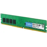 Crucial DDR4 RAM 8GB 2400MHz CL17, PC Computer Arbeitsspeicher, Hochleistungs-RAM - CT8G4DFS824A