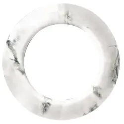 Elso WDE011460 Rahmen 1-Fach Marmor Weiss Renova