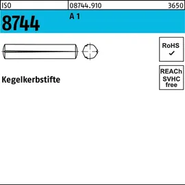 Hörger & Geßler Kegelkerbstift ISO 8744 6 x 12 100 Stück