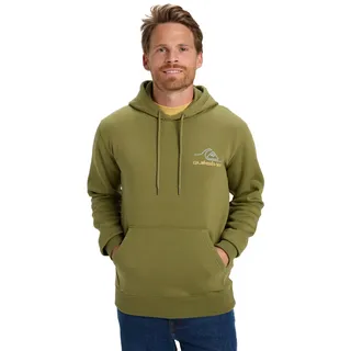 QUIKSILVER Hoodie Light Waves Loden Grün XS