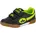 Hallenschuhe Kinder schwarz/lemon 27