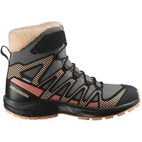 Salomon XA Pro V8 Winter CSWP Kinder Pewter/Black/Peach Fuzz 37