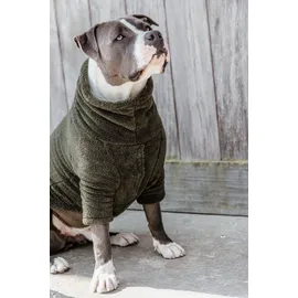 Kentucky Teddy Fleece Hundejacke - Pine Green - 23-27 cm