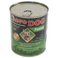 RopoDog ¦ Pansen - 12 x 800g ¦ nasses Futter für ausgewachsene Hunde in Dosen