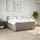 vidaXL Boxspringbett 180 x 200 cm Taupe