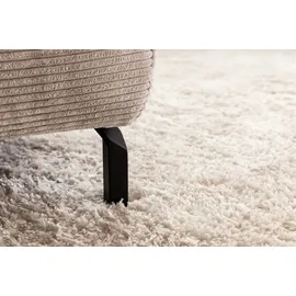 KAWOLA Sofa DELIA taupe Recamiere links