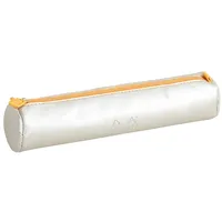 Rhodia 318994C rund Schlampermäppchen 21,5xØ5cm Kunstleder, Silber