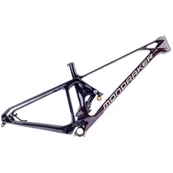 MONDRAKER Rahmen 29" Foxy Carbon XR | Translucent Red Carbon