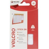 VELCRO® VEL-EC60227 Klettpunkte zum Aufkleben Haft- und Flauschteil (Ø) 16 Stück(e)