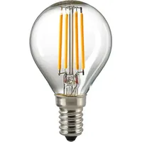 Sigor Filament-LED-Lampe, Tropfen-Form, klar E14/240V (9019605132)