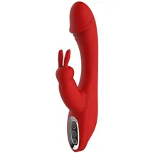 Dream Toys Red Revolution Artemis Vibrator mit Klitoris-Stimulator red 20,5 cm