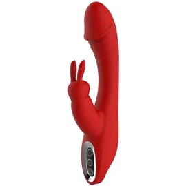 Dream Toys Red Revolution Artemis Vibrator mit Klitoris-Stimulator red 20,5 cm