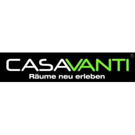 Casavanti Wohnwand I AMORA 4-teilig weiß /anthrazit 3D