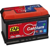 ZAP PREISHAMMER Standard Starter-Batterie - 12 Volt, 74 Ah, 680 A 6,39 L