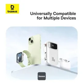 Baseus QPow 2 20000mAh 30W 2xUSB-C weiß