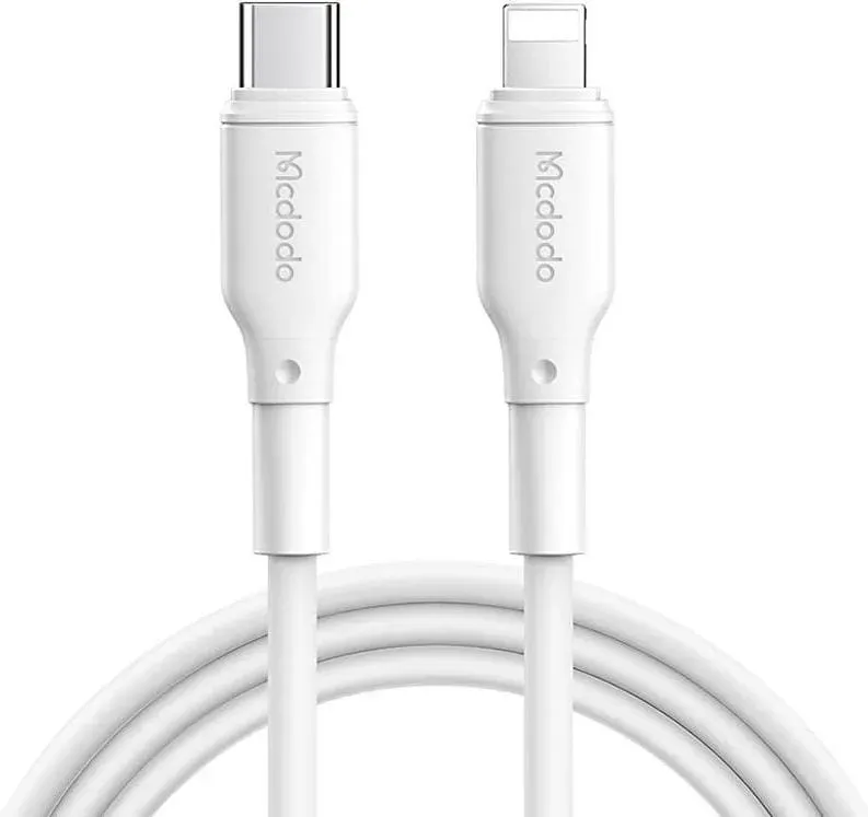 Mcdodo Cable USB-C to Lightning CA-7280, 1.2m (white), USB Kabel