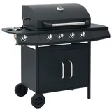 vidaXL Gasgrill 4+1 Brenner