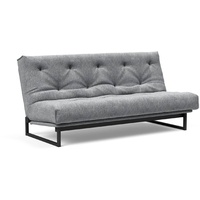 INNOVATION LIVING Schlafsofa Fraction Stoff Grau Granit 140 cm