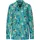 GOLDNER Blusenshirt mit floralem Print Blau/Grün 40