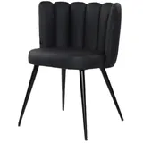 Kawola Esszimmerstuhl, Schwarz, Kunststoff, 59x79x55 cm, Esszimmer, Stühle, Esszimmerstühle, Vierfußstühle
