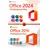 Microsoft Office 2024 Professional Plus + Microsoft Office Professional Lizenz für 3 PC