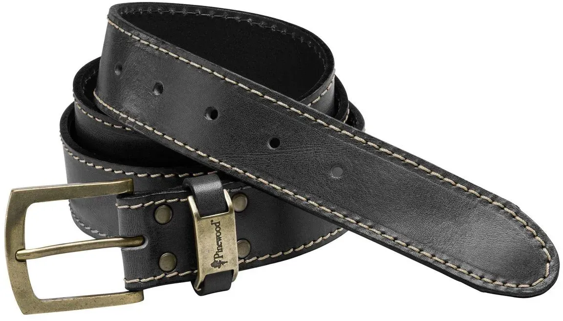 Pinewood Prestwick Belt black (400) 115cm