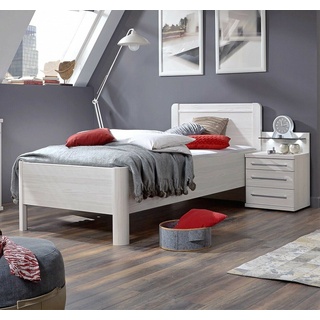 WIEMANN Komfortbett Seniorenbett Nachtschrank LED Mainau 140x200