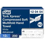 TORK Papierhandtücher 120454 H2 Advanced Interfold-Falzung 2-lagig 2.400 Tücher