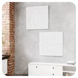 vilz modulares Akustikpaneel für Schreibtisch, Wand, Decke 55x55x1.8 cm - Schallschutz Akustikplatte aus recyceltem Filz