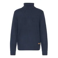 Oxmo Rollkragenpullover Blau S