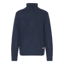 Oxmo Rollkragenpullover Blau S