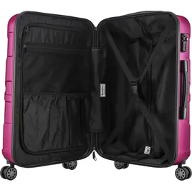 suitline Koffer-Set 3-tlg. magenta
