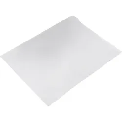 FolderSys Sichttasche light mit Abheftrand A4 quer Steckverschluss farblos neutral