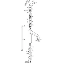 Hansgrohe Metropol 260 Einhandmischer polished gold optic 32512990