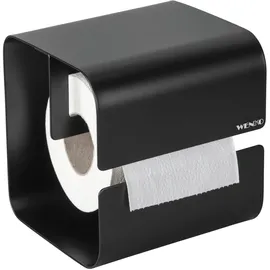 Wenko Toilettenpapierhalter Turbo -Loc Lizan schwarz
