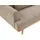 vente-unique Schlafsofa Klappsofa 3-Sitzer - Stoff - Beige - ESME