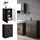 Vicco Irma Midischrank 60 x 81 cm Anthrazit Hochglanz