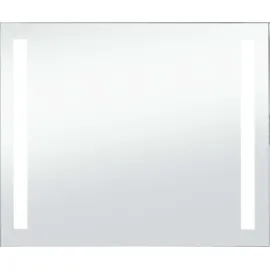vidaXL Badezimmer-Wandspiegel mit LEDs 80x60 cm