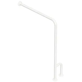 Brillantbad BELP Stützgriff Rechts Eisen Weiß 230x866x840 mm, 120 kg Traglast für Bad & WC >> zum Bohren