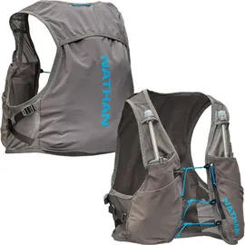 Nathan Pinnacle Breeze 4l Trinkrucksack - Charcoal/Electric Blue - S-M