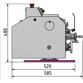 Optimum Drehmaschine TU 2304V