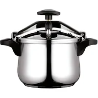 Schnellkochtopf Induktion 6 Litern, Edelstahl 18/10, 3 Sicherheitssysteme  FAGOR