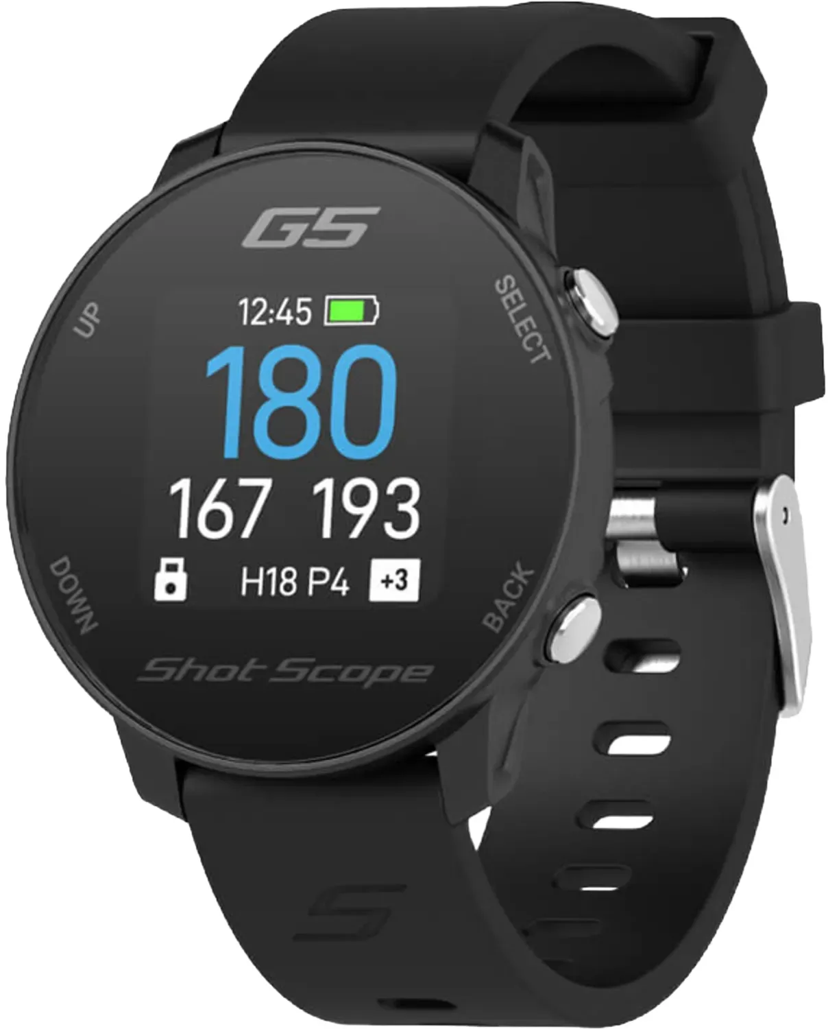 Shot Scope G5 GPS Watch, schwarz