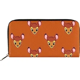 Difuzed Bambi Zip Around Geldbörse unisex braun