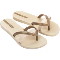 Ipanema Damen x Flipflop, Gold Weiss, 37 EU - 37 EU