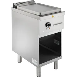 GastroHero Elektrogrillplatte Ecoline Plus 700 glatt, verchromt - 4 kW