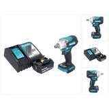 Makita DTW 301 RT1 Akku Schlagschrauber 18 V 330 Nm 1/2" Brushless + 1x Akku 5,0 Ah + Ladegerät