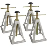 CALIMA Stützbock Aluminium 4 St. silber