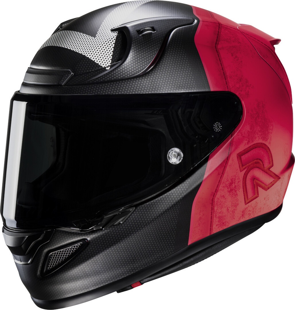 HJC RPHA 12 Squid Game Netflix Helm, schwarz-rot, Größe 2XL