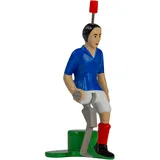 TIPP-KICK Pro-Kicker Frankreich I Original Spieler für Groß & Klein I Spielspaß mit der Fußball-Figur Spiel I Zubehör I Trikot Blau